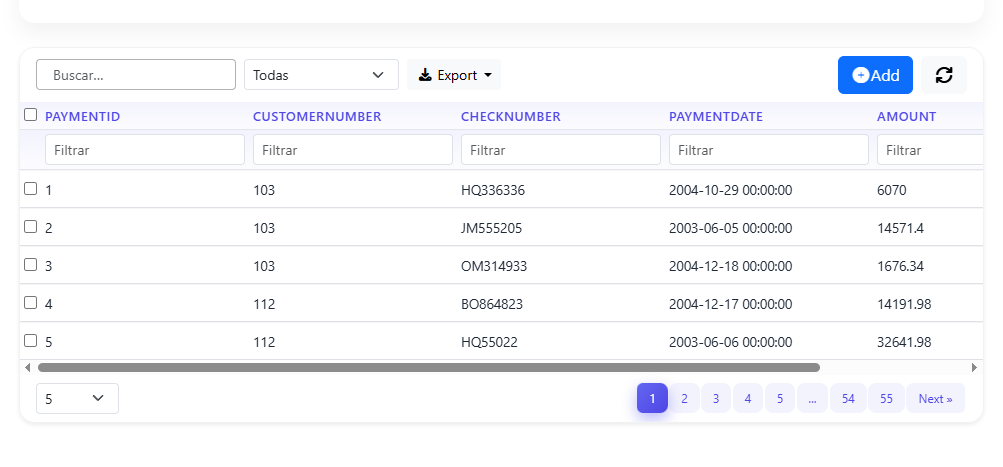 PHP Admin Panel advanced searching and filtering
